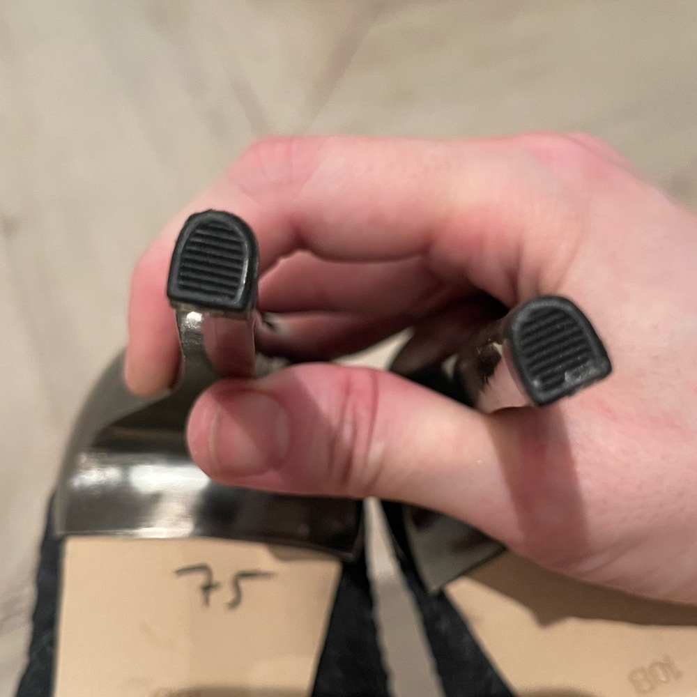 Bcbg Maxazria Python Open Toe Platform Heel Booti… - image 8